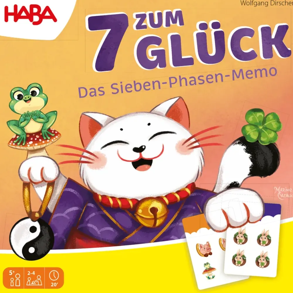 HABA 7 de la Suerte ·*Niños Juegos Haba|Juegos De Mesa Cooperativos