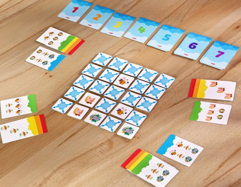 HABA 7 de la Suerte ·*Niños Juegos Haba|Juegos De Mesa Cooperativos