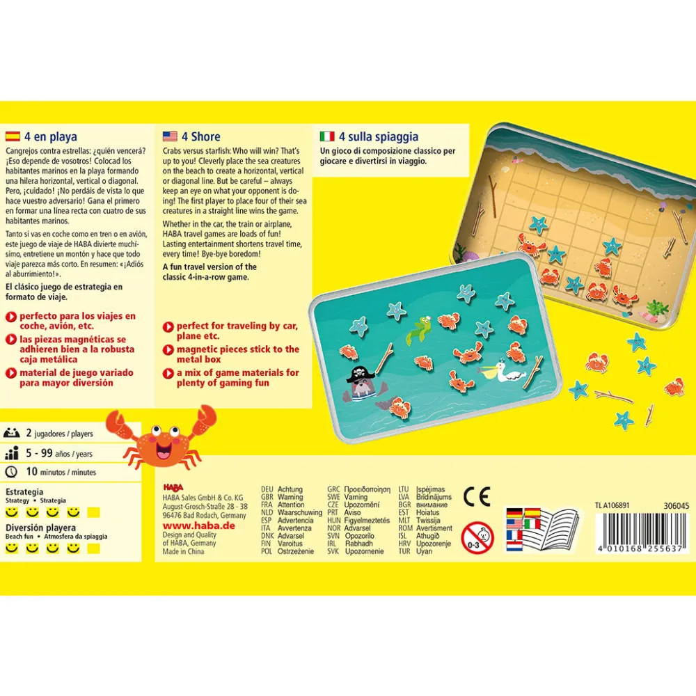 HABA 4 en Playa ·*Niños Juegos Haba|Juegos De Lógica