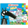 Auzou 20 juegos con Lobo*Niños Libros Busca Y Encuentra|Libros Pasatiempos Para Niños Y Niñas