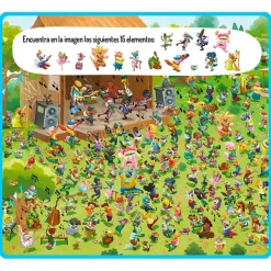 Auzou 20 juegos con Lobo*Niños Libros Busca Y Encuentra|Libros Pasatiempos Para Niños Y Niñas
