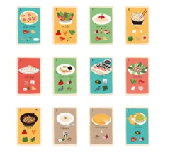 Londji À la cuisine Card Game·*Niños Juegos De Mesa Competitivos|Juegos De Tablero