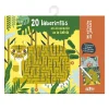 Auzou 20 Laberintos en el corazón de la Selva*Niños Libros Busca Y Encuentra|Libros Pasatiempos Para Niños Y Niñas
