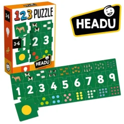 Headu 123 Puzzle ·*Niños Ludilo|Juegos De Mesa De Viaje
