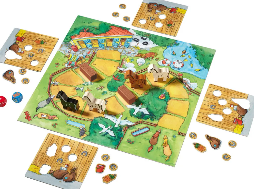 HABA A Galopar ·*Niños Juegos Haba|Juegos De Mesa De Viaje
