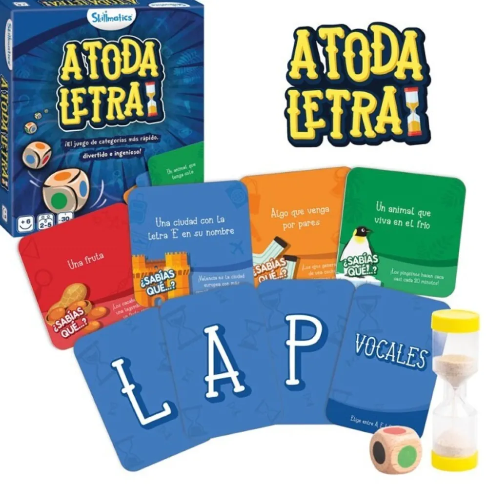 Ludilo A toda letra ·*Niños Ludilo|Juegos De Mesa Competitivos