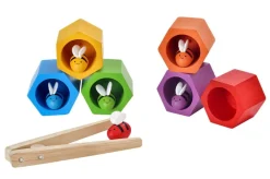 Plantoys Abejas en la Colmena*Niños Juguetes Montessori|Juguetes De Madera Para Niños