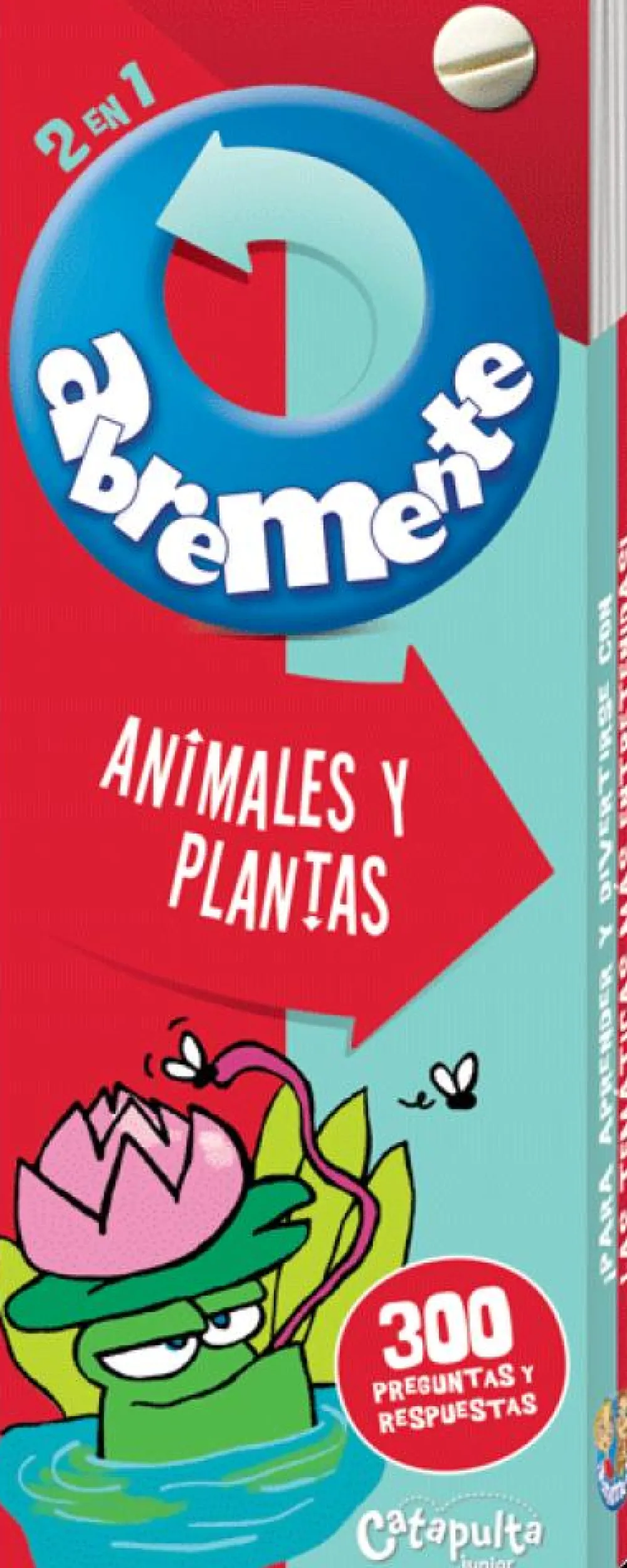 Catapulta Abremente 2 en 1 - Animales y plantas*Niños Abremente|Juegos De Viaje