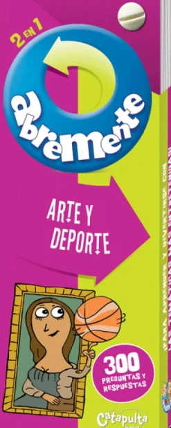 Catapulta Abremente 2 en 1 - Arte y deporte*Niños Abremente|Juegos De Viaje