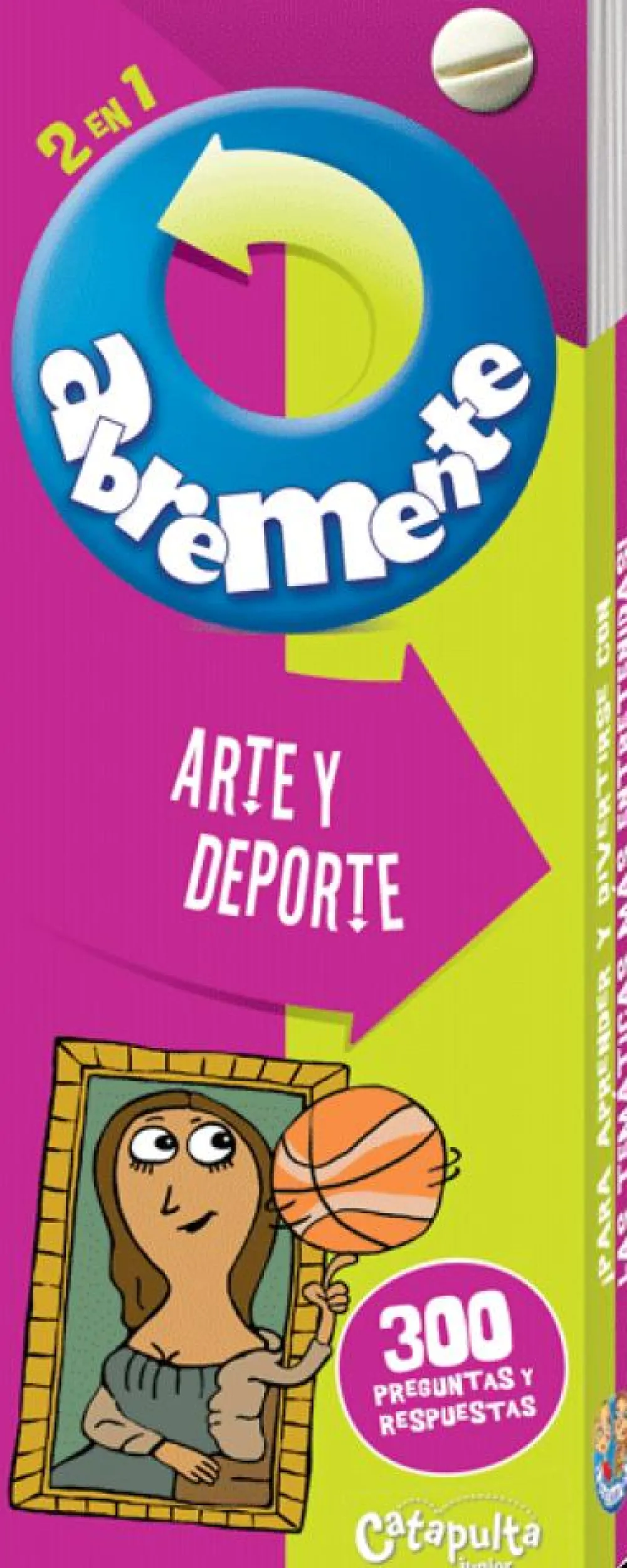 Catapulta Abremente 2 en 1 - Arte y deporte*Niños Abremente|Juegos De Viaje