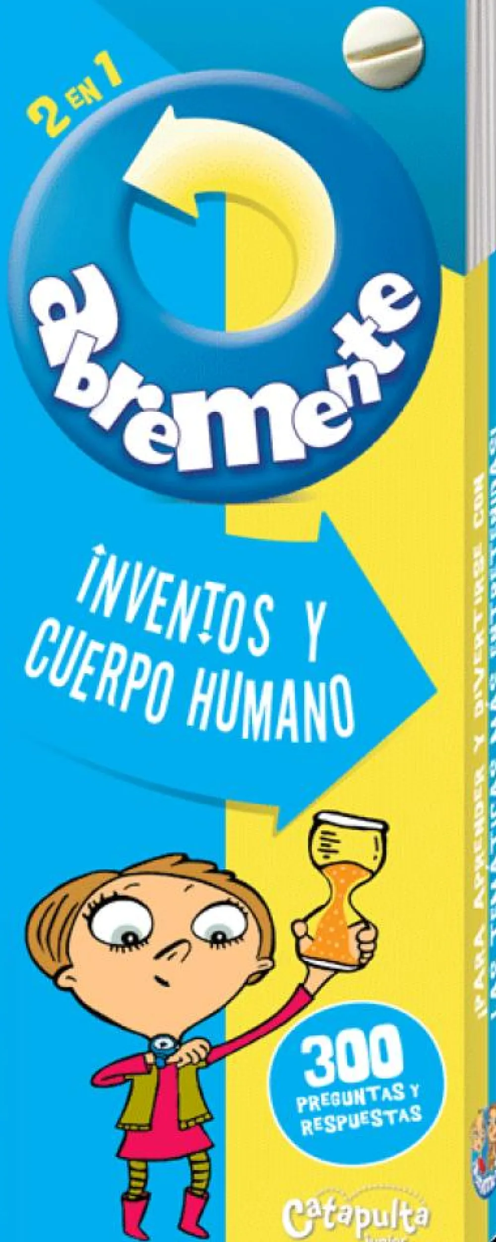 Catapulta Abremente 2 en 1 - Inventos y cuerpo humano*Niños Abremente|Juegos De Viaje