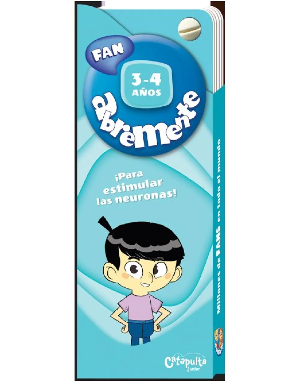 Catapulta Abremente Fan · 3-4 años*Niños Abremente|Juegos De Viaje