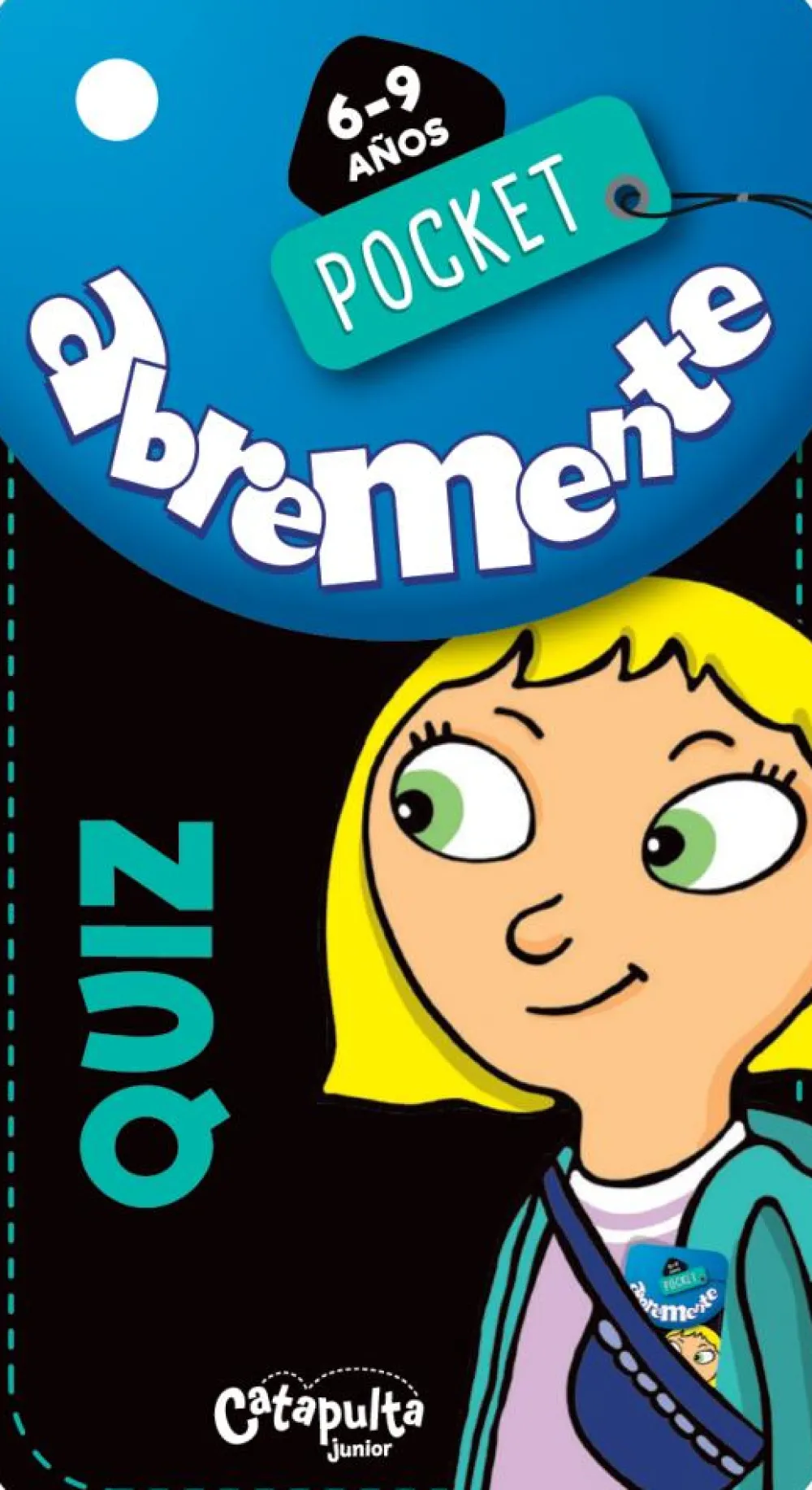 Catapulta Abremente pocket: Quiz 6-9 años*Niños Abremente|Juegos De Viaje