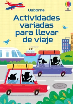 Usborne Actividades variadas para llevar de viaje*Niños Libros Pasatiempos Para Niños Y Niñas