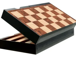 Cayro Ajedrez, Backgammon y damas Magnético ·*Niños Juegos De Mesa Competitivos|Juegos De Tablero