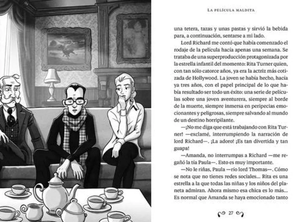 B de Block Amanda Black 10 - La película maldita* Ver Todo En Narrativa Infantil|Amanda Black
