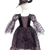 Great Pretenders Amethyst Bruja Spider 5-6 años ·*Niños Disfraces Infantiles
