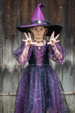 Great Pretenders Amethyst Bruja Spider 5-6 años ·*Niños Disfraces Infantiles