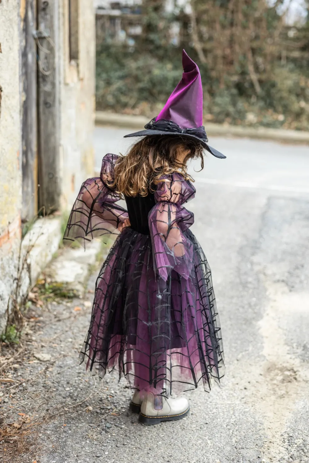 Great Pretenders Amethyst Bruja Spider 5-6 años ·*Niños Disfraces Infantiles