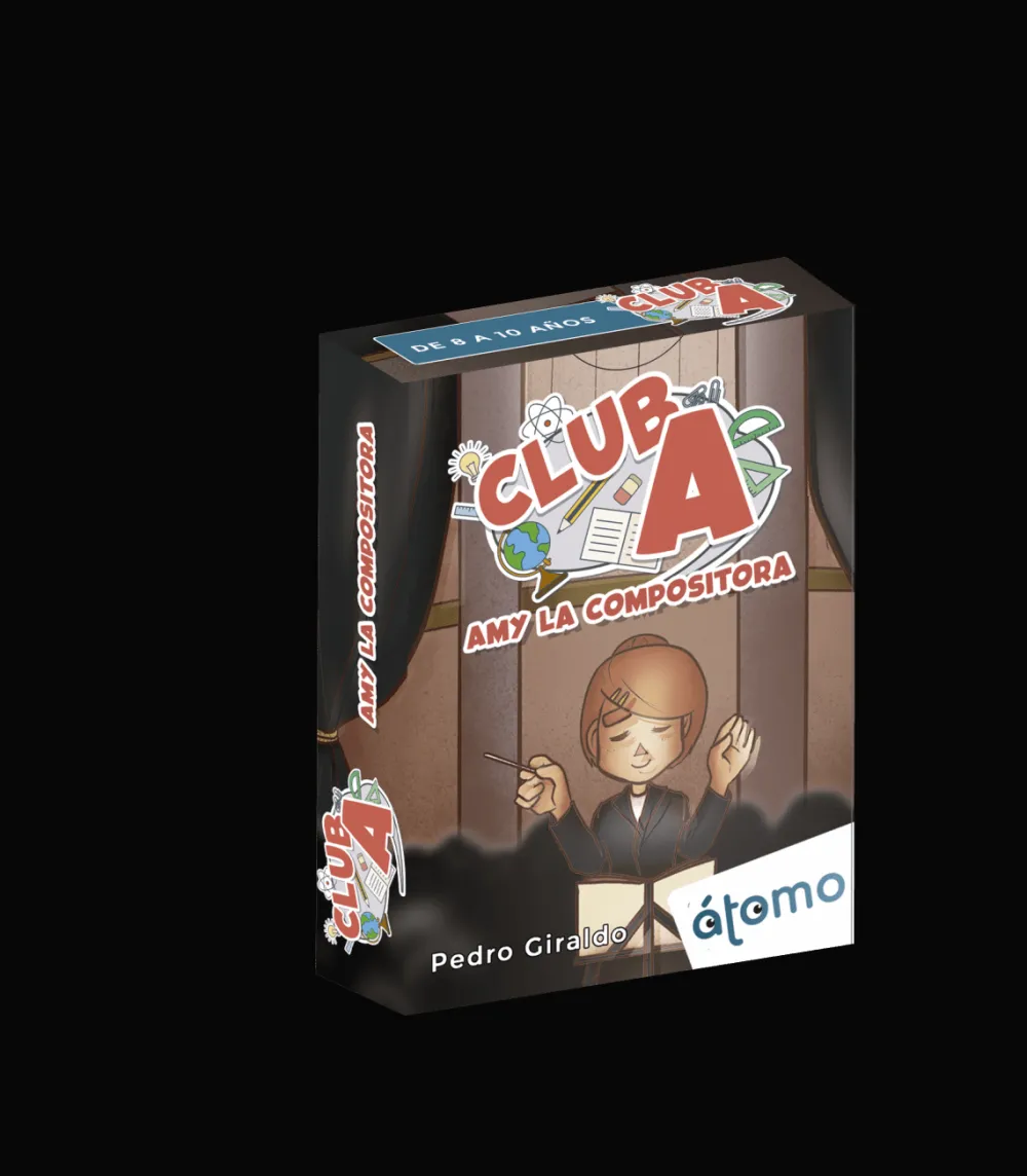 Átomo Games Amy la Compositora-Club A*Niños Átomo Games|Juegos De Mesa De Viaje