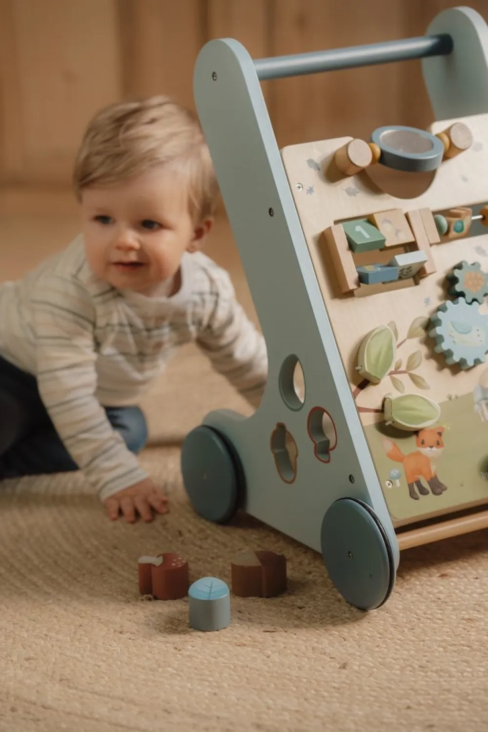Little Dutch Andador Forest Friends ·*Niños Juguetes Montessori|Juguetes De Madera Para Niños