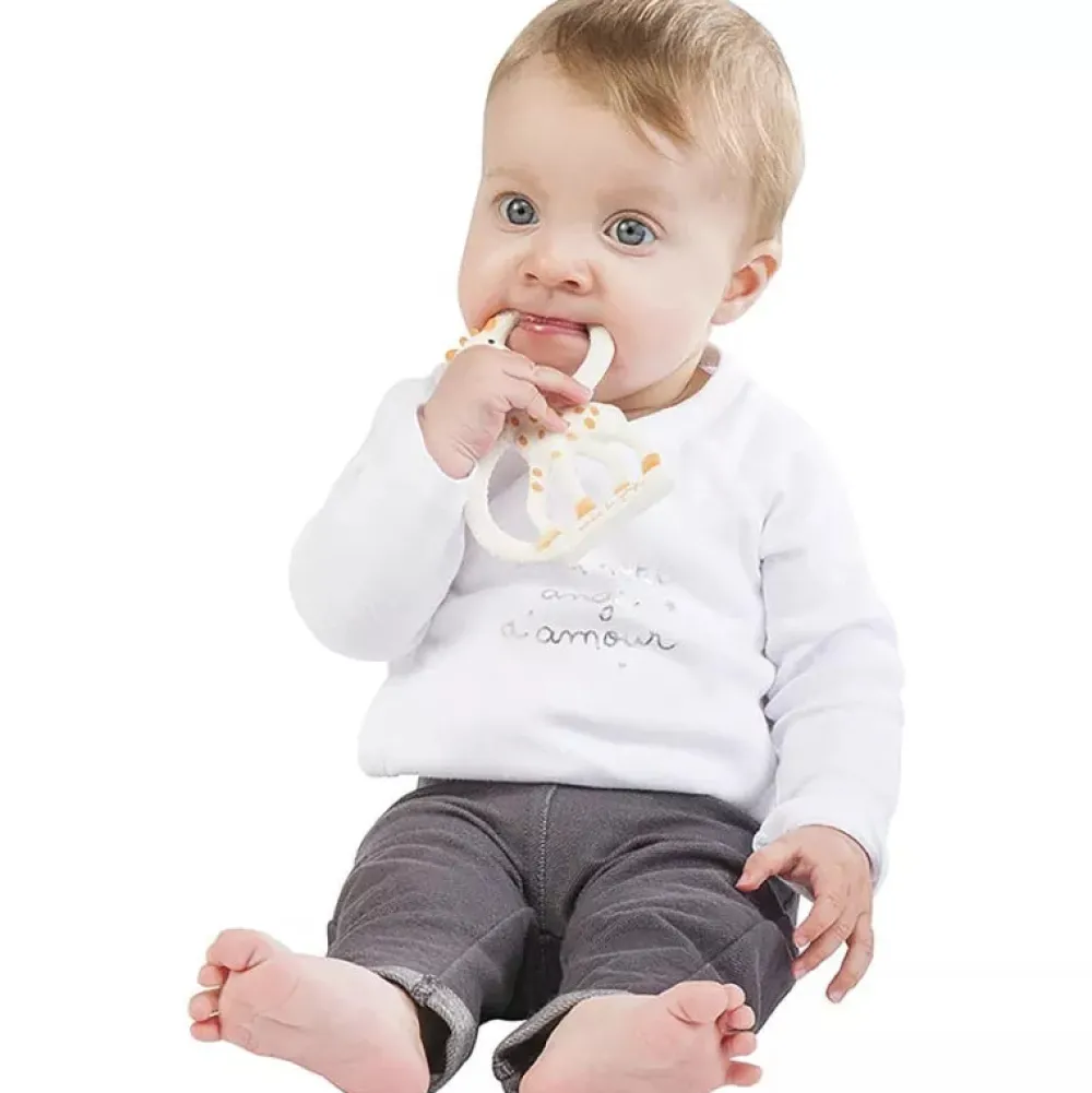Sophie Anillo de dentición SO'PURE la girafe*Niños Mordedores|Sonajeros