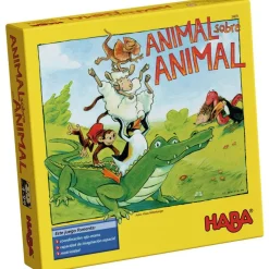HABA Animal sobre animal ·*Niños Juegos Haba|Juegos De Mesa Competitivos
