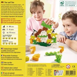 HABA Animal sobre animal ·*Niños Juegos Haba|Juegos De Mesa Competitivos
