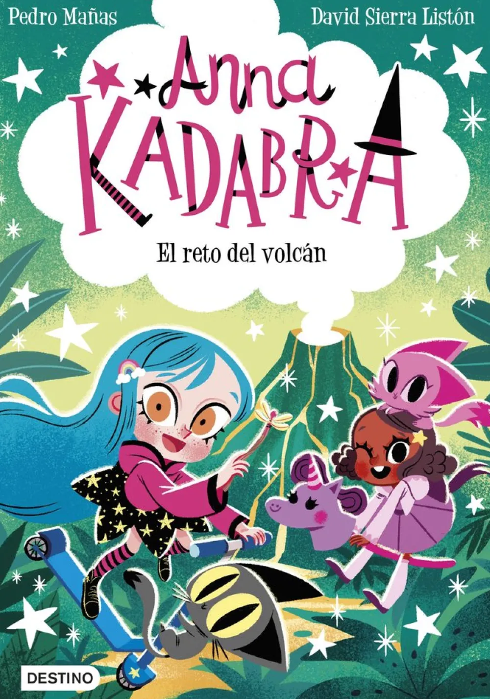 Destino Infantil u0026 Juvenil Anna Kadabra 14 - El reto del volcán*Niños Libros De Pedro Mañas|Anna Kadabra