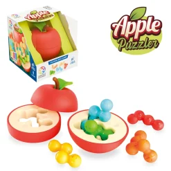 Smart Games Apple Puzzler ·*Niños Juegos De Lógica|Juegos De Mesa Cooperativos