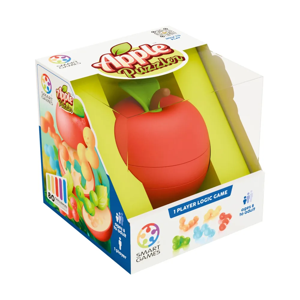 Smart Games Apple Puzzler ·*Niños Juegos De Lógica|Juegos De Mesa Cooperativos
