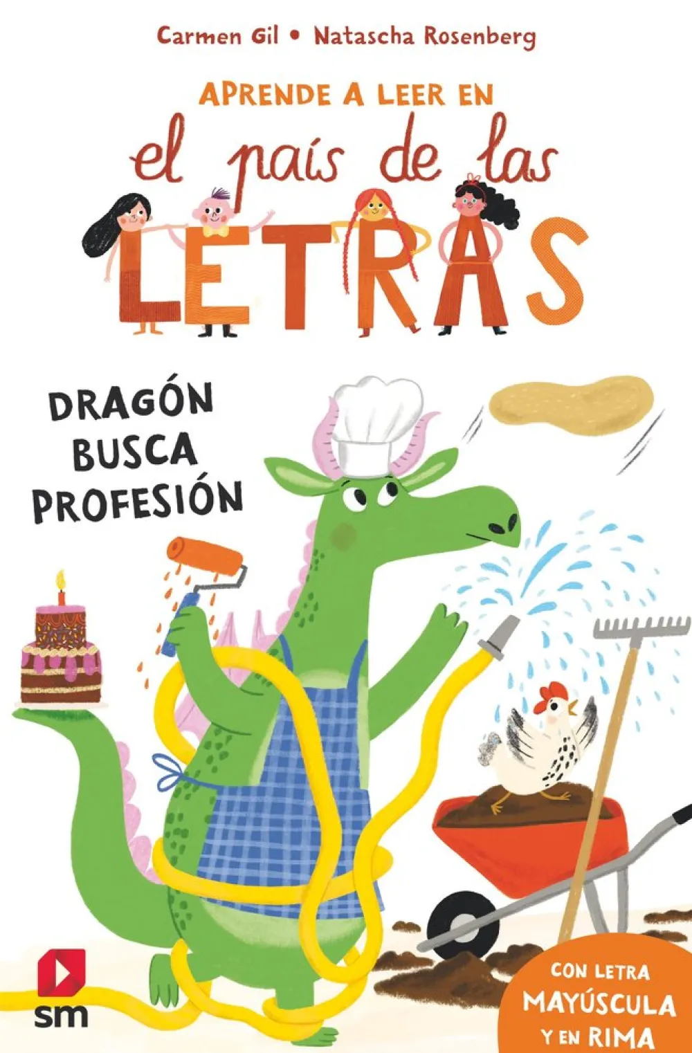 SM Aprende a leer en el país de las letras-Dragón busca profesión* Libros En Mayúsculas