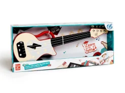 Hape Aprende Ukelele con luces ·*Niños Juguetes Waldorf|Juguetes Montessori