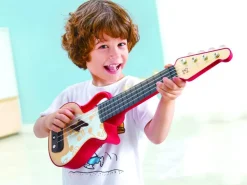 Hape Aprende Ukelele con luces ·*Niños Juguetes Waldorf|Juguetes Montessori