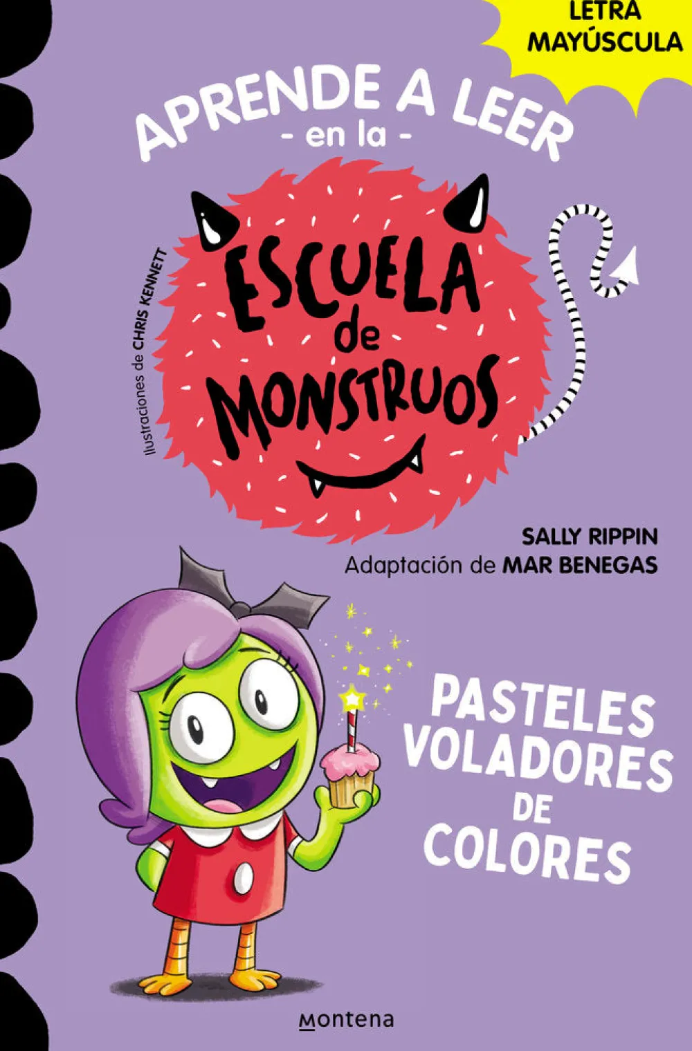 Montena Aprender a leer en la Escuela de Monstruos 5 - Pasteles Voladores de Colores* Aprender A Leer En La Escuela De Monstruos|Libros En Mayúsculas