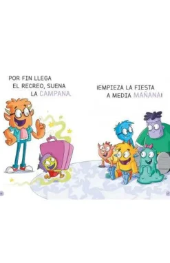 Montena Aprender a leer en la Escuela de Monstruos 5 - Pasteles Voladores de Colores* Aprender A Leer En La Escuela De Monstruos|Libros En Mayúsculas