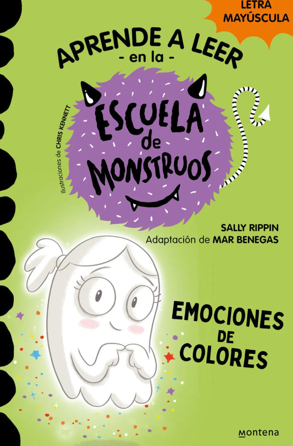 Montena Aprender a leer en la Escuela de Monstruos 8 - Emociones de colores* Aprender A Leer En La Escuela De Monstruos|Libros En Mayúsculas
