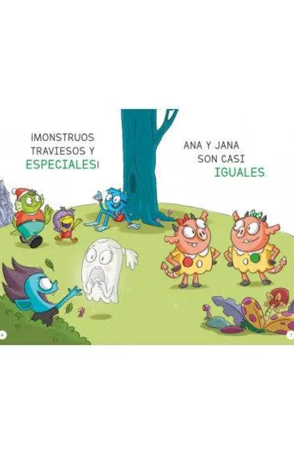 Montena Aprender a leer en la Escuela de Monstruos 3 - Las iguales son especiales* Aprender A Leer En La Escuela De Monstruos|Libros En Mayúsculas