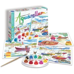 Sentosphère Aquarellum Grand Puertos Pesqueros*Niños Kit De Manualidades
