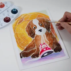 Sentosphère Aquarellum Junior Cachorros*Niños Kit De Manualidades