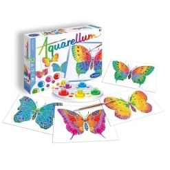 Sentosphère Aquarellum Junior Mariposas*Niños Kit De Manualidades