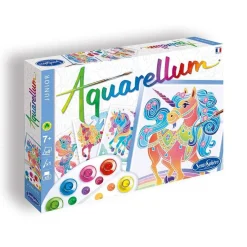 Sentosphère Aquarellum Junior Unicornios*Niños Kit De Manualidades