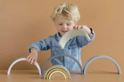 Little Dutch Arco Iris Azul ·*Niños Juguetes Waldorf|Juguetes Montessori
