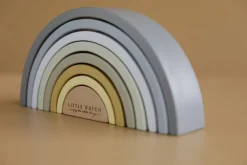 Little Dutch Arco Iris Azul ·*Niños Juguetes Waldorf|Juguetes Montessori