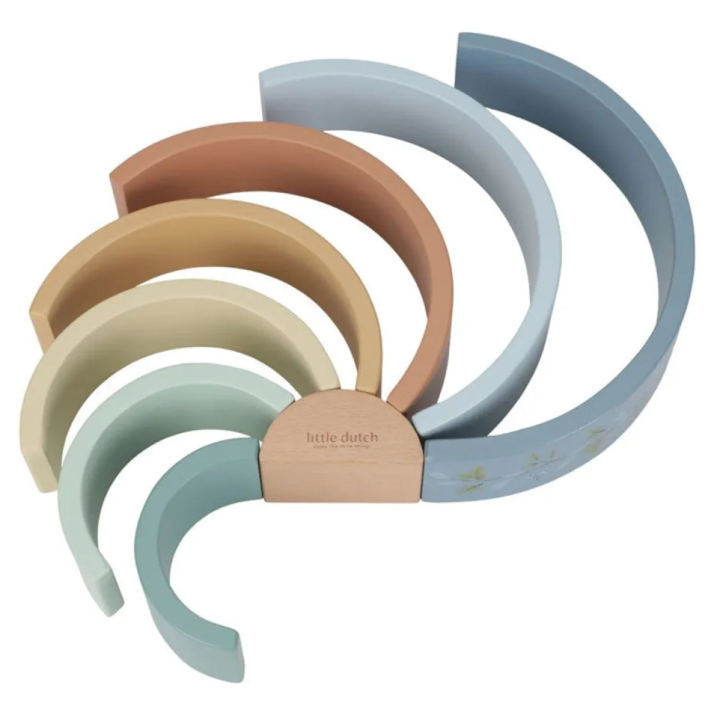 Little Dutch Arco Iris Forest Friends ·*Niños Juguetes Waldorf|Juguetes De Madera Para Niños