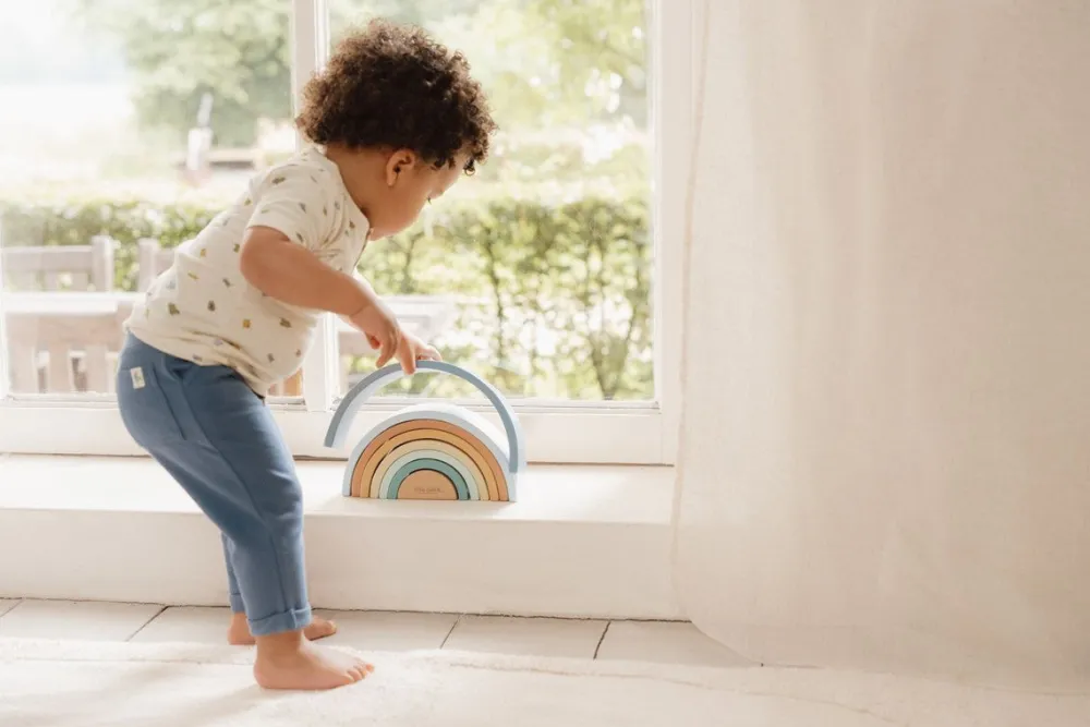 Little Dutch Arco Iris Forest Friends ·*Niños Juguetes Waldorf|Juguetes De Madera Para Niños