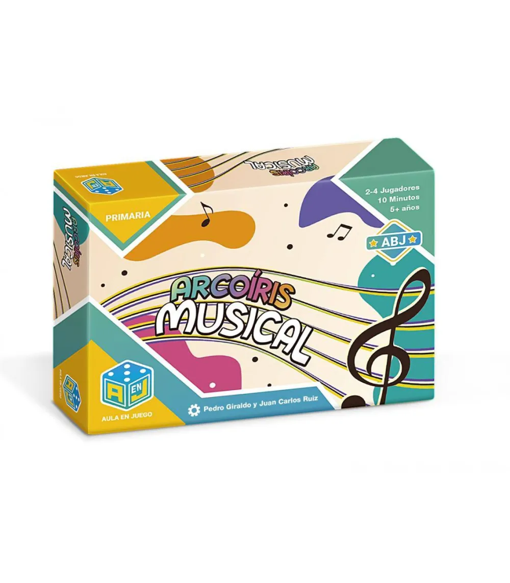 Átomo Games Arcoíris Musical*Niños Átomo Games|Juegos De Mesa De Viaje
