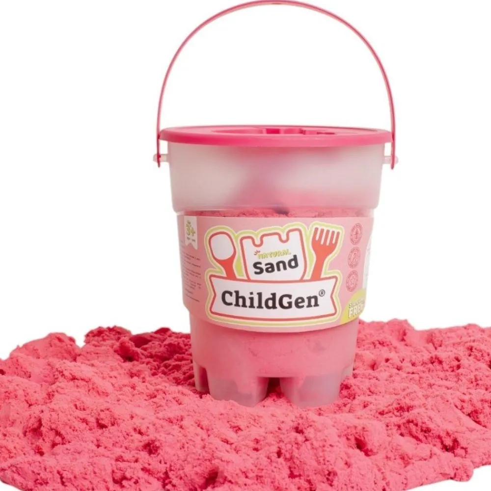ChildGen Arena Kinetica 500 g · Rosa*Niños Arena Kinética|Juguetes Y Juegos Motricidad Fina