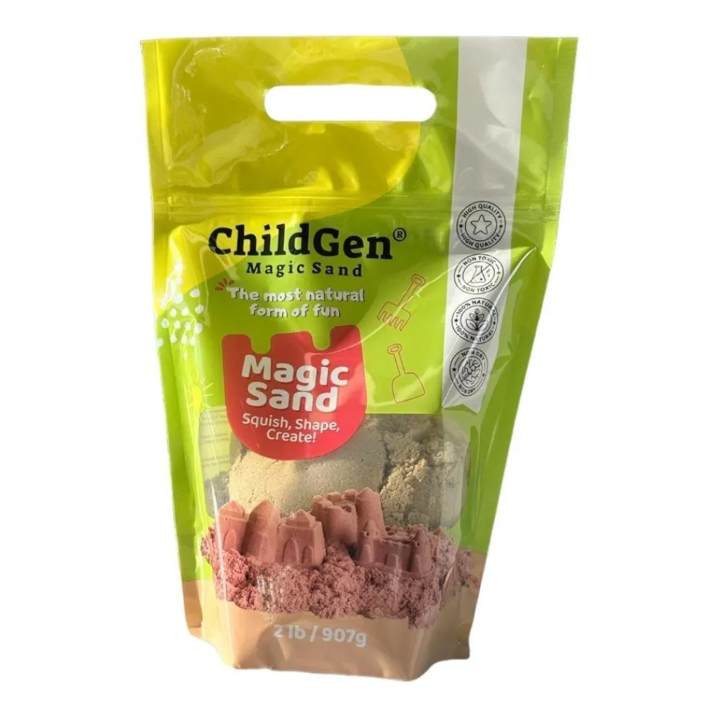 ChildGen Arena Kinetica 907 g Refill Bag · Natural*Niños Arena Kinética|Juguetes Y Juegos Motricidad Fina