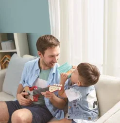 Hape Armónica aprende con luces ·*Niños Juguetes Waldorf|Juguetes Montessori